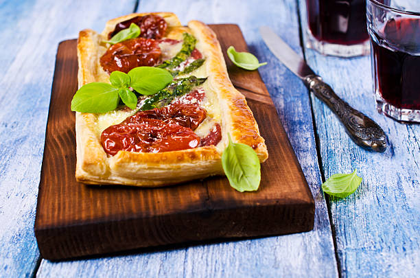istock Puffs with vegetables and sausage 629580172