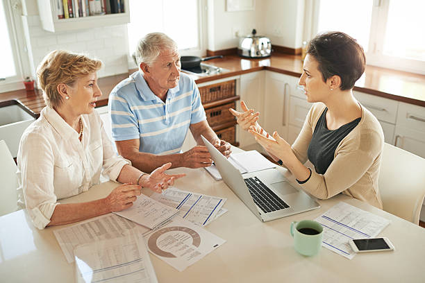 istock Putting their minds at rest about their retirement finances 629581252