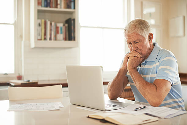 istock Balancing the finances on a fixed income 629581454