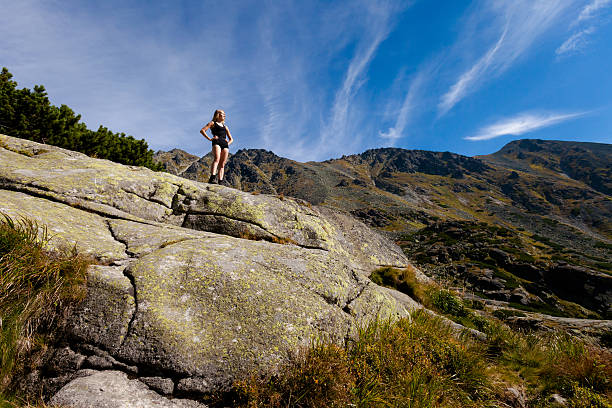 istock Tourist in Slovakian Mlynicka dolina 629582606