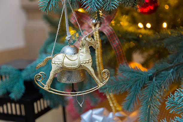 istock Ornaments on the Christmas tree. Toys the 629584534
