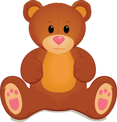 vector file of Teddy bear