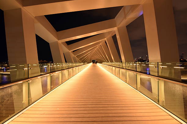 istock Bridge at the  new Dubai Canal, U.A.E 629586318