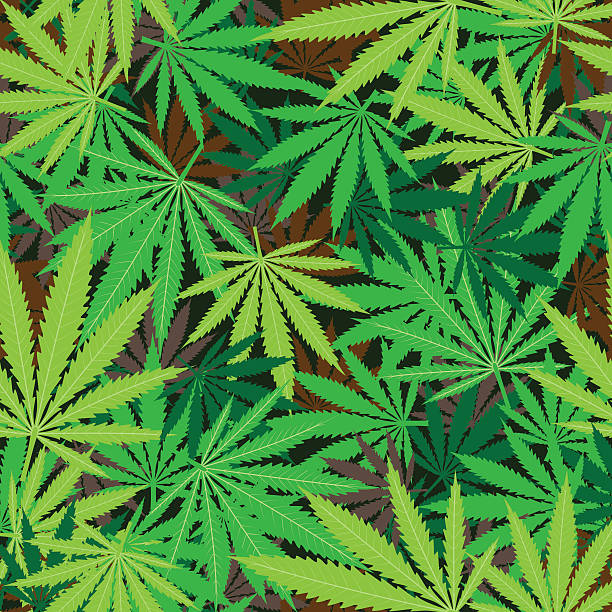 cannabis hanf textur - psychedelic smoke colors green stock-grafiken, -clipart, -cartoons und -symbole