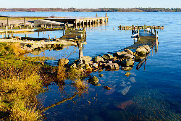 istock Calm winter day in archipelago 629592052