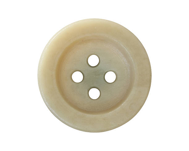 istock Detail of the button on white background 629592984