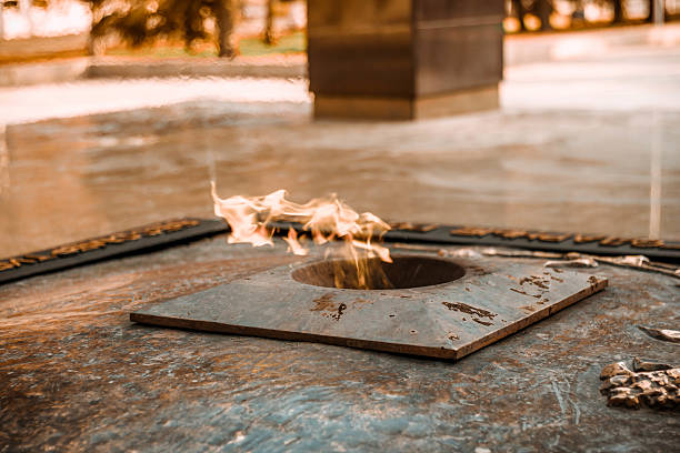 istock Eternal Flame - symbol of victory 629600618