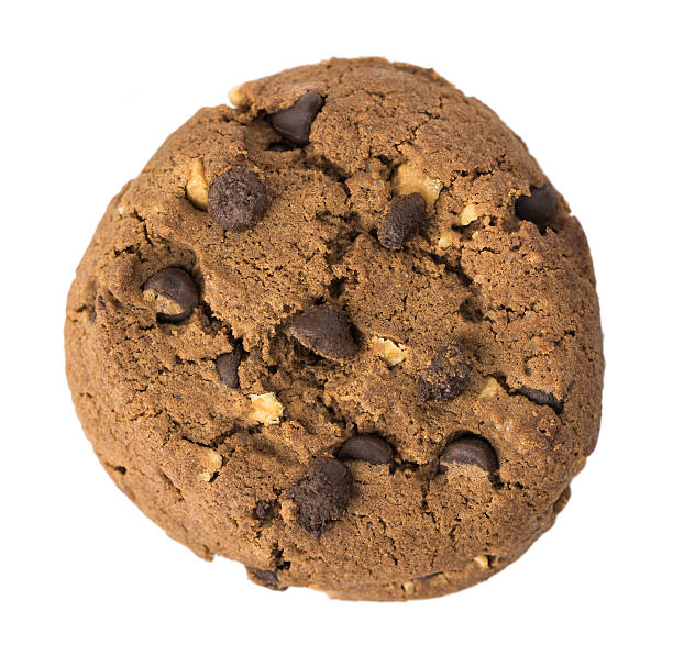 istock Chocolate Chip Cookie Isolated on White Background 629601000