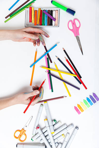 istock Woman about to do some handicraft 629601130