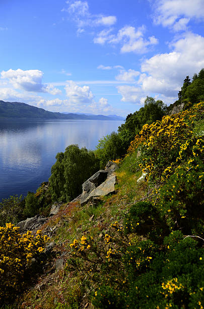 Lago Ness, Escócia - fotografia de stock