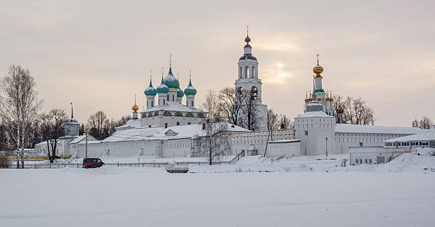 istock The Monastery in the winter 629604080