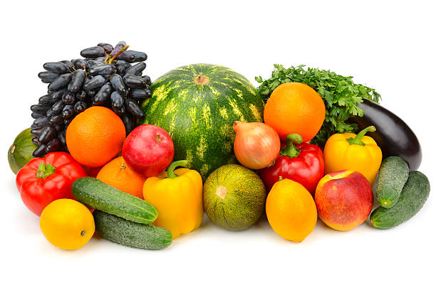 istock fruits and vegetables isolated on white 629605776