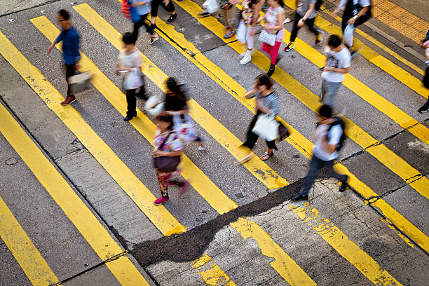 istock People Crossing in Hongkong, China 629611248