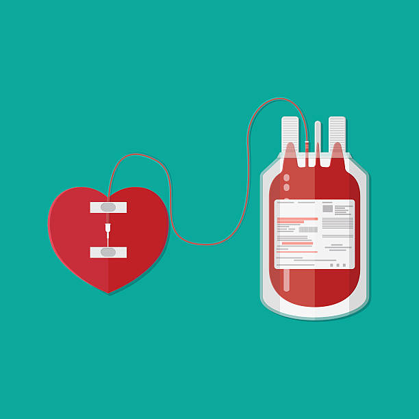 illustrations, cliparts, dessins animés et icônes de sac de sang et cœur. don - blood blood donation healthcare and medicine giving