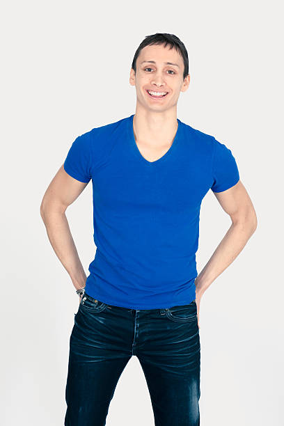 istock Handsome man doing different expressions in different sets of clothes: love 629617094