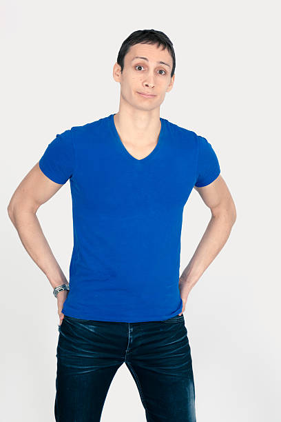 istock Handsome man doing different expressions in different sets of clothes: love 629617102