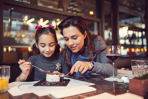 istock Family eating in restaurant 629626482