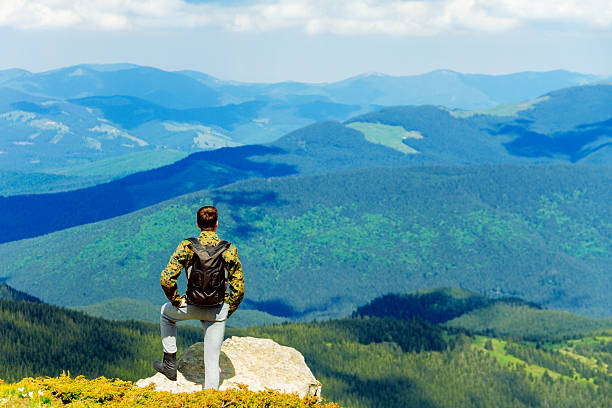 istock Beautiful view on Carpathian mountains 629629380
