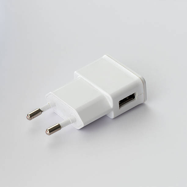 istock Charger of white color 629629918