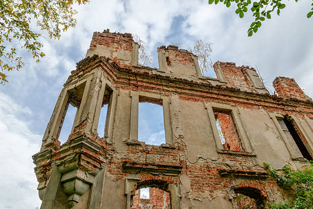istock ruin of a castle 629640968