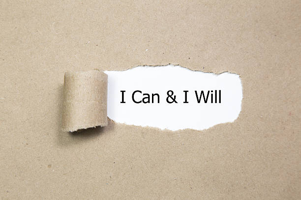 istock I Can And I Will message written under torn paper. 629642544