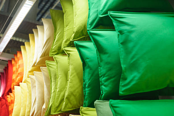 istock colorful cushions on shelves showcases 629652108