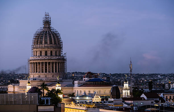 istock Havana Panorama in the evening 629656880