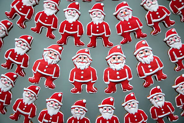 산타클로스 가족 - fake snow santa claus christmas christmas decoration 뉴스 ��사진 이미지