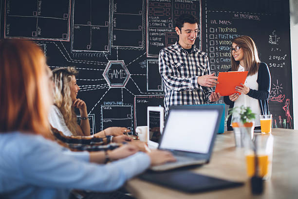 istock Colleagues are trying to finish work on time! 629668492