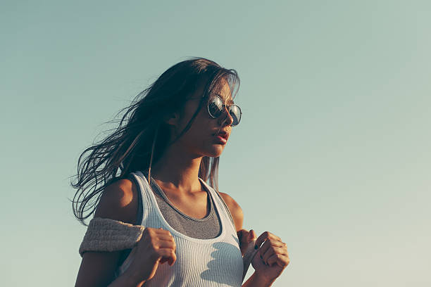 istock Hipster spanish young woman with backpack 629676180