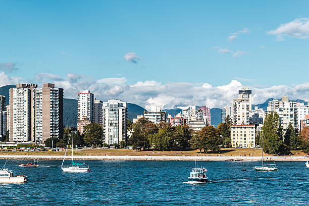 istock Sunset Beach view from Kitsilano Beach in Vancouver, Canada 629678620
