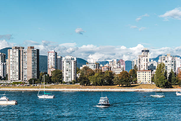 istock Sunset Beach view from Kitsilano Beach in Vancouver, Canada 629678632