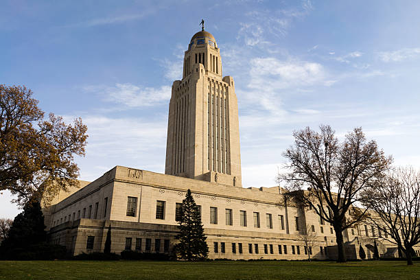 istock Lincoln Nebraska Capital Building Government Dome Architecture 629679588