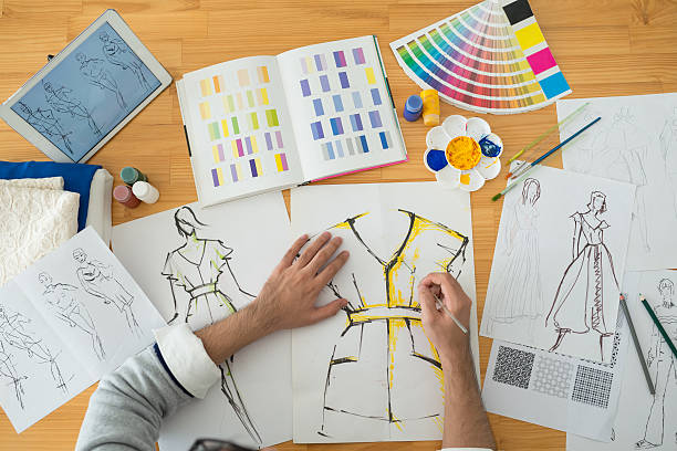 istock Coloring fashion sketch 629689526