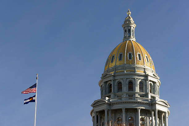 istock Denver Colorado Capital Building Government Dome Architecture 629692406