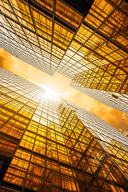 istock low angle view of skyscrapers 629693216