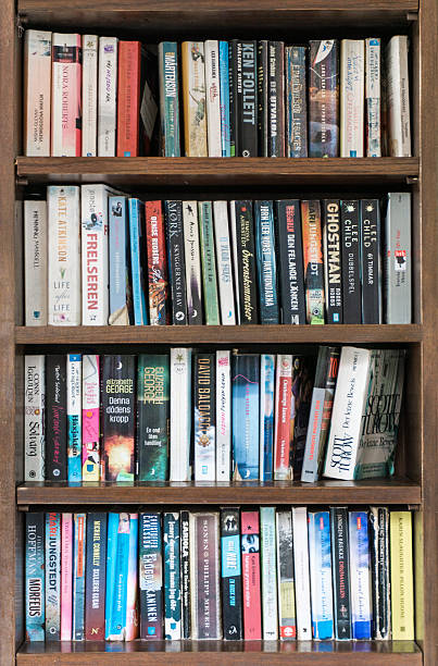 istock Rows of Books Novel Fiction Book Shelf 629693882