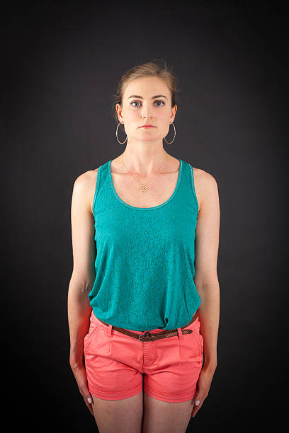 istock Beautiful woman doing different expressions in different 629712738
