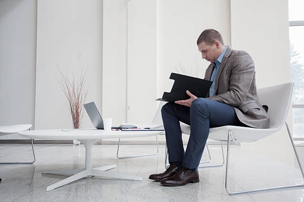 istock Businessman waiting for meeting 629718084