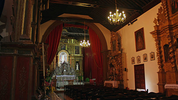 convento de santa catalina, la laguna, tenerife - santa catalina monastery - fotografias e filmes do acervo