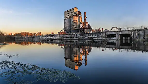 Photo of Industrial Plant Demolition