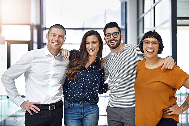 istock The best way to work is as a unified team 629719244