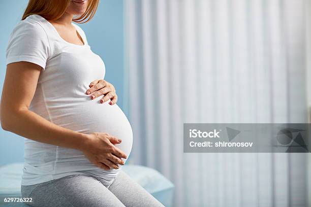 Expecting Baby Stock Photo - Download Image Now - Pregnant, Women, Hospital