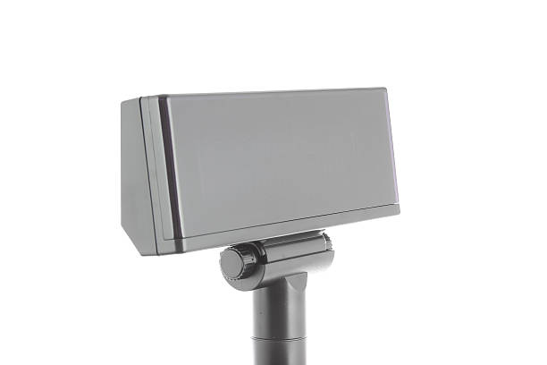 istock Display of a cash register on white 629729058