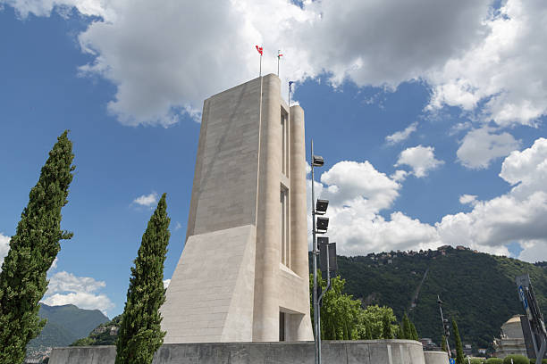 istock Monuments on the Lake of Como, Italy 629742628