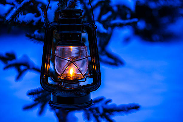 istock Storm lantern Christmas decoration 629760284