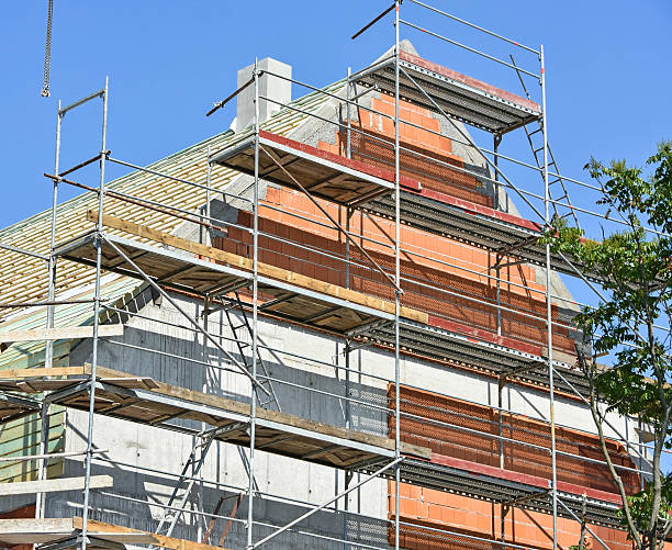 istock Construction of a new apartment building 629761598