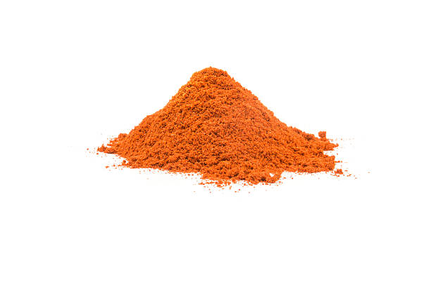 istock Cayenne pepper spice isolated on a white background cutout 629761694