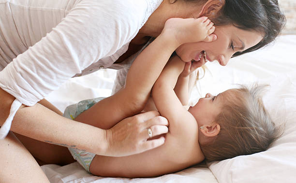 istock Mother and baby. 629762054