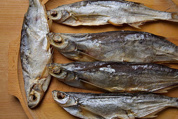 istock Stockfish. Sabrefish on the table. 629766338